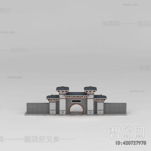 Chinese Style Facade Element