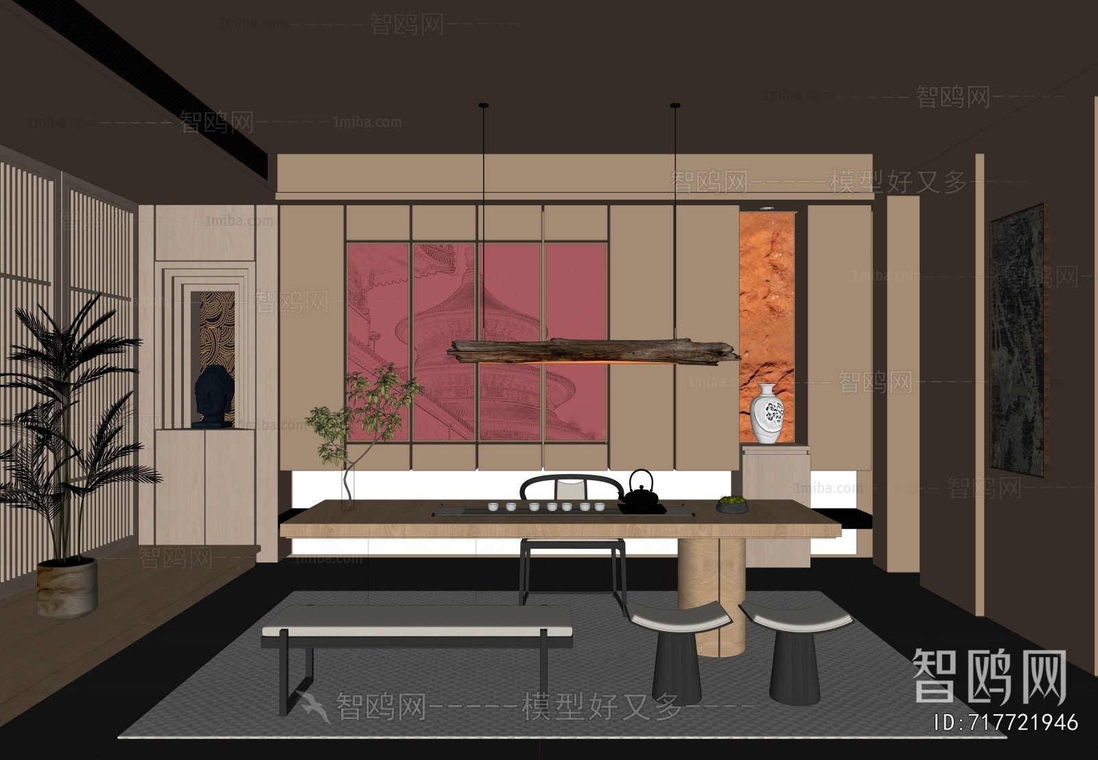 New Chinese Style Tea House