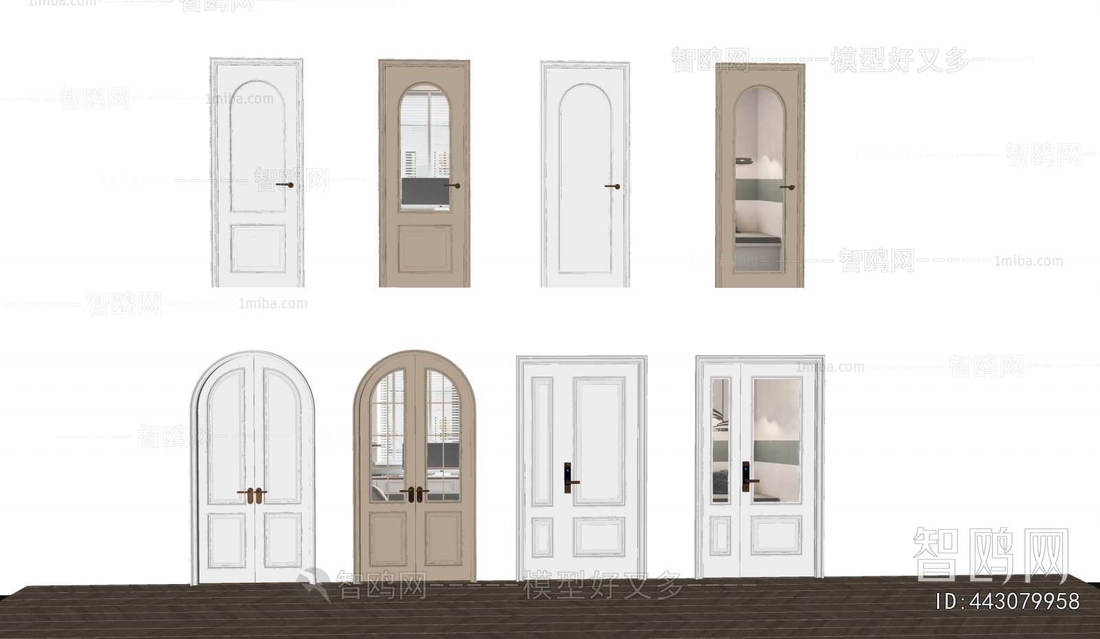 French Style Double Door