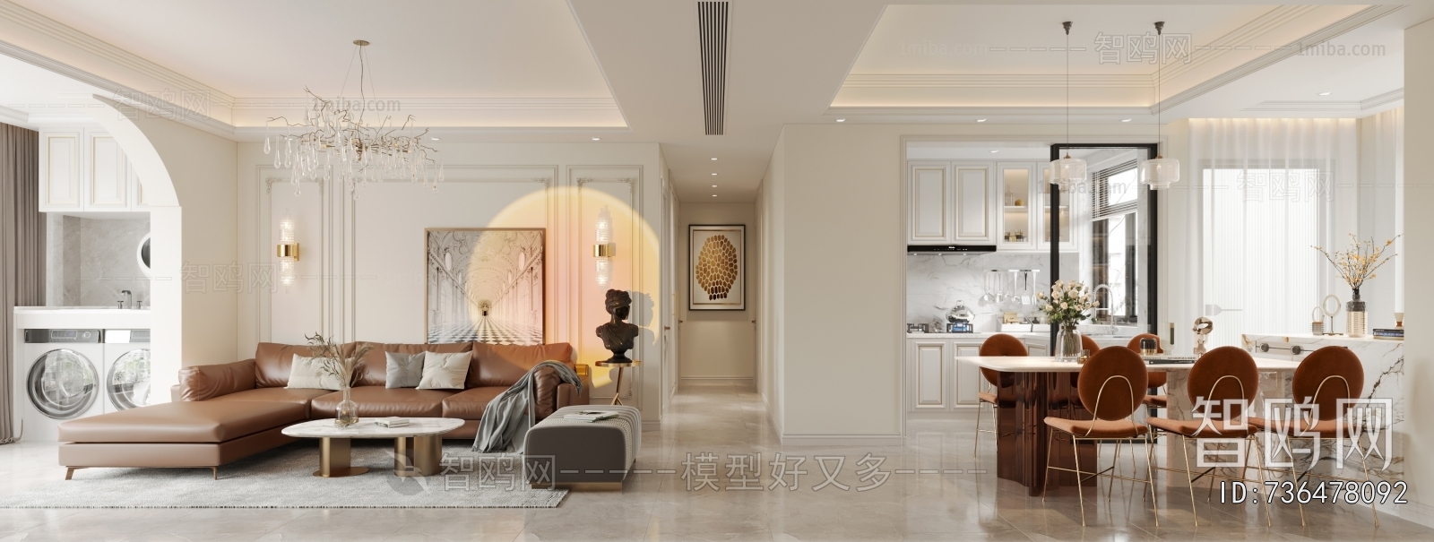 American Style A Living Room