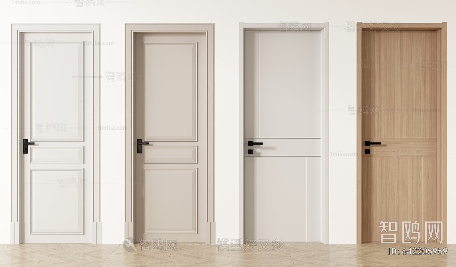 Modern Single Door