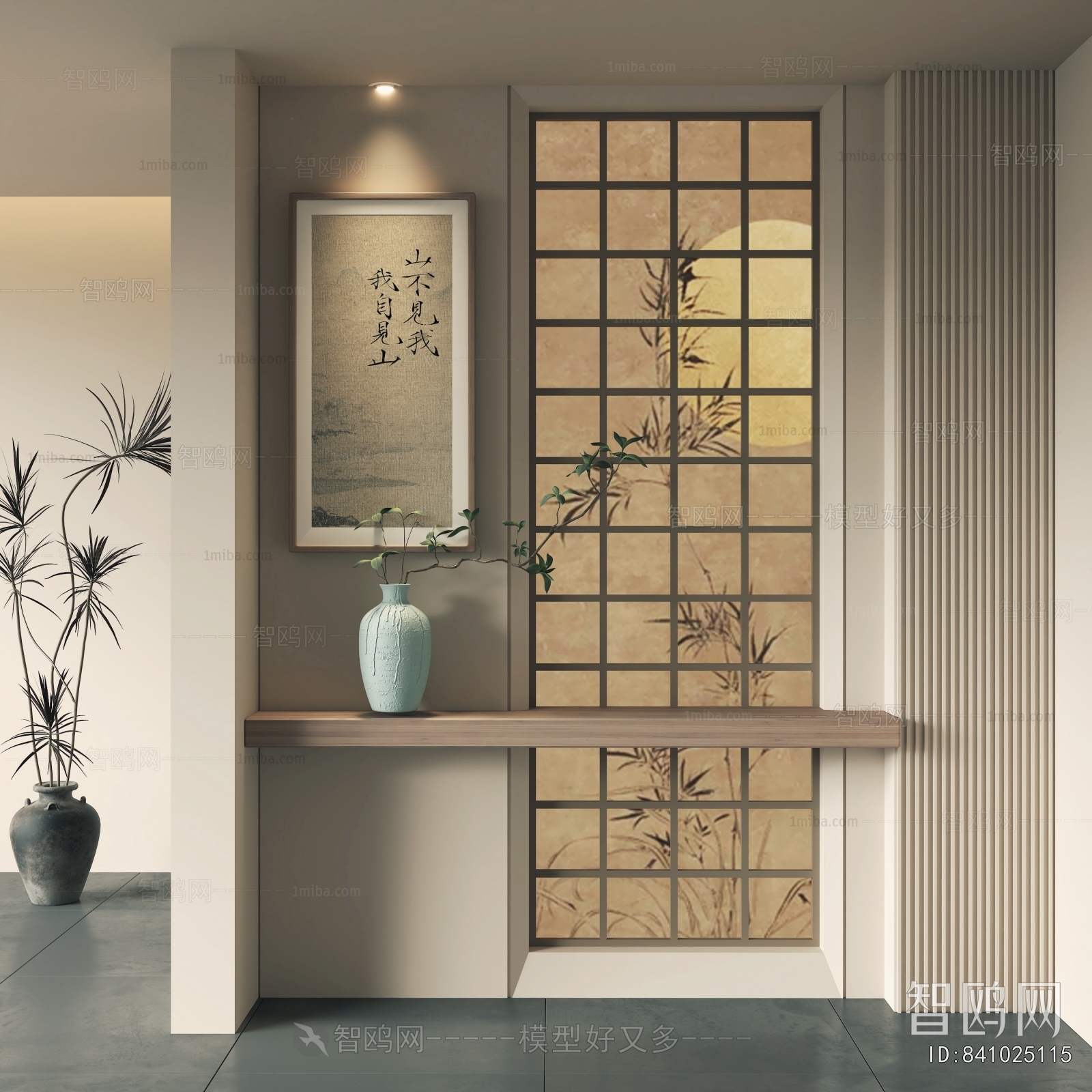 New Chinese Style Hallway