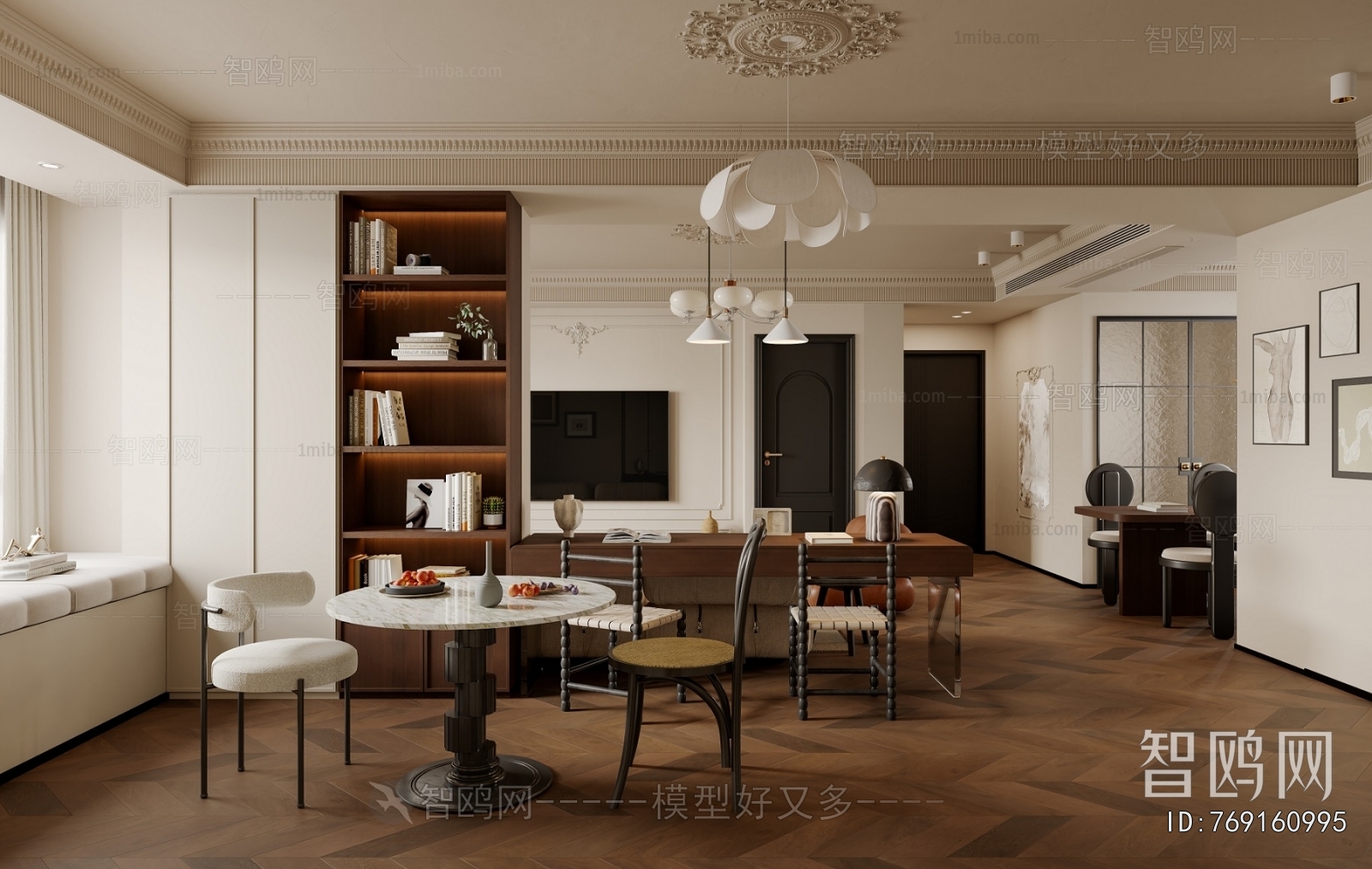 French Style A Living Room