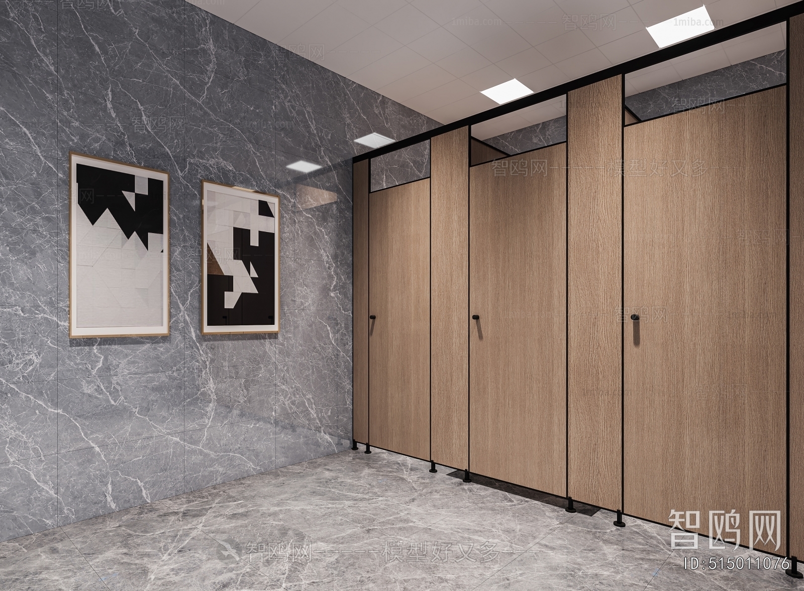 Modern Public Toilet