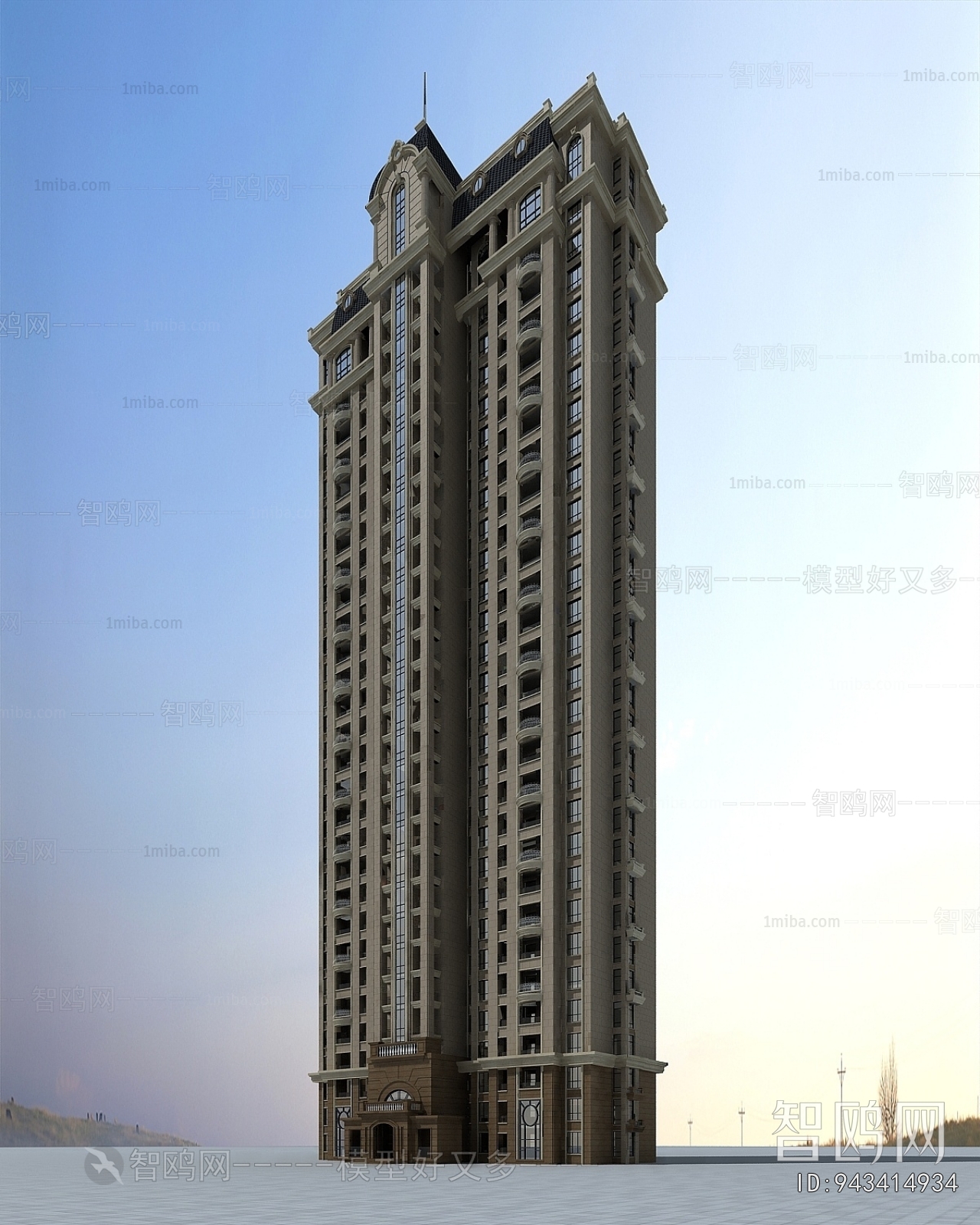 European Style Residential Building