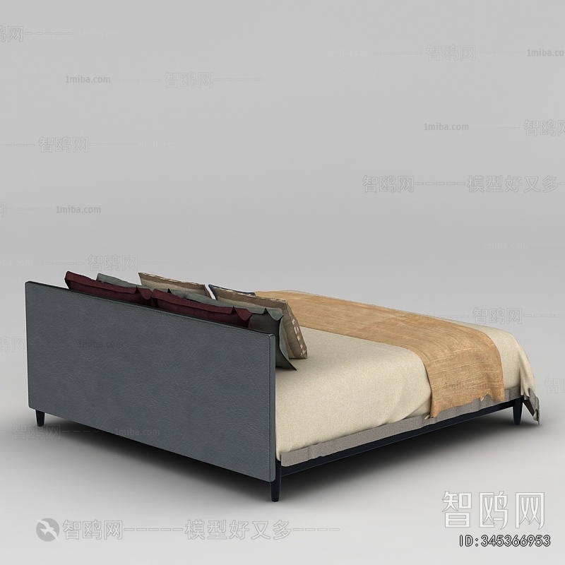 New Chinese Style Double Bed