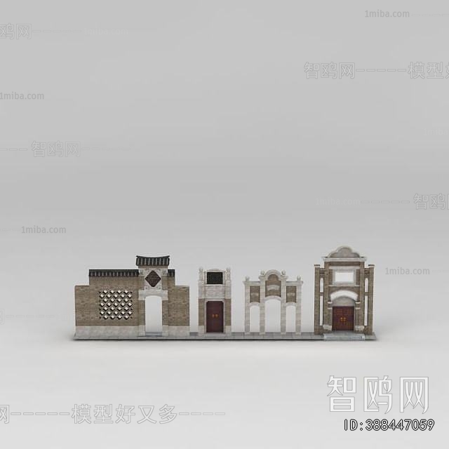 Chinese Style Facade Element
