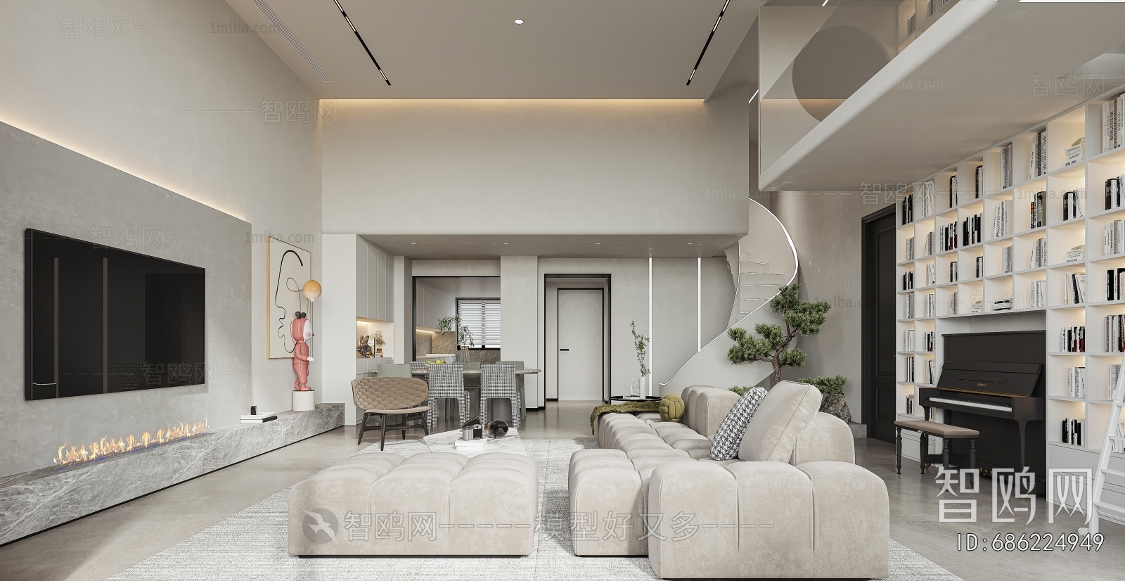 Modern A Living Room