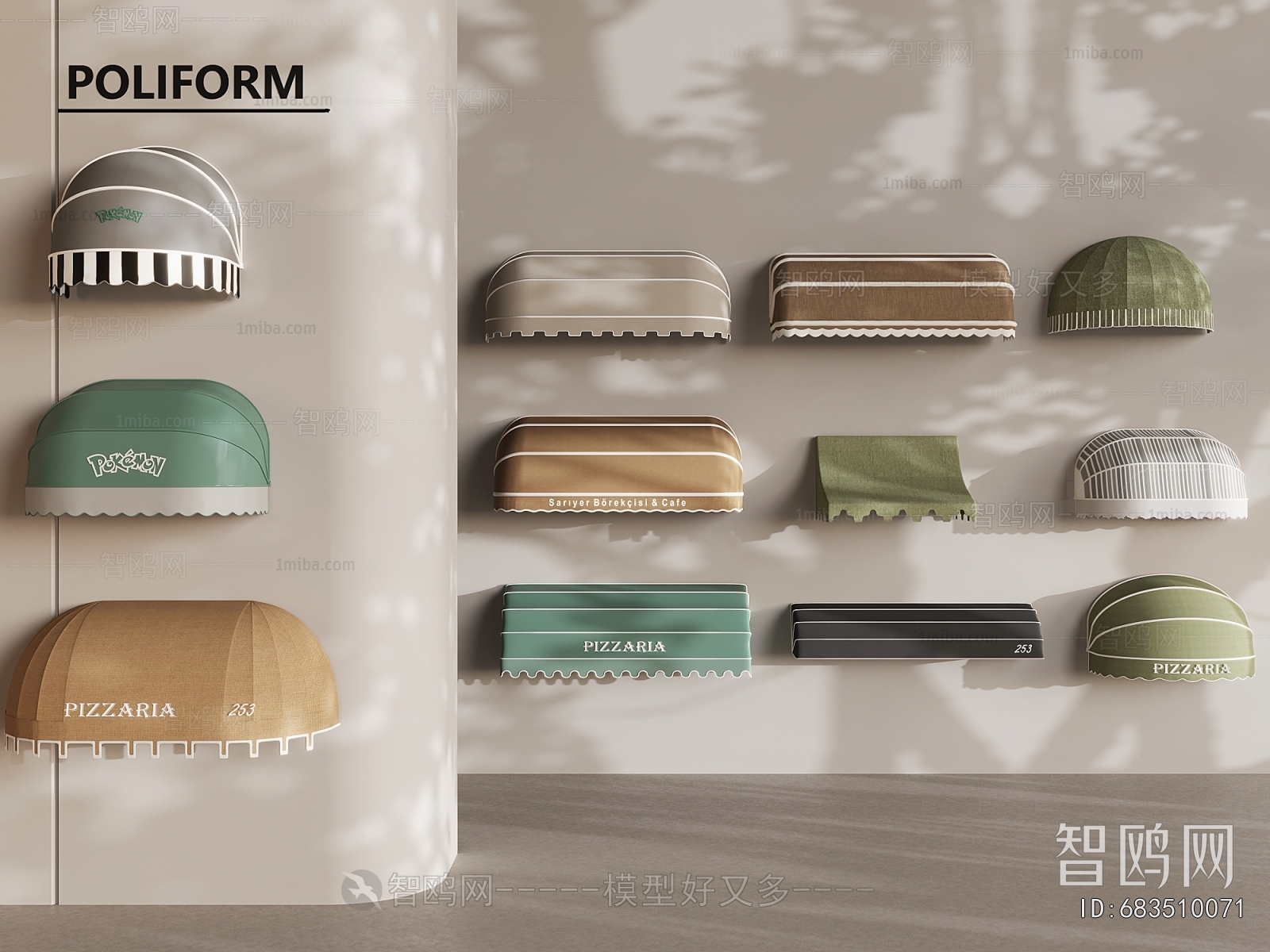 Modern Sunshade/Canopy/Tensioning Film