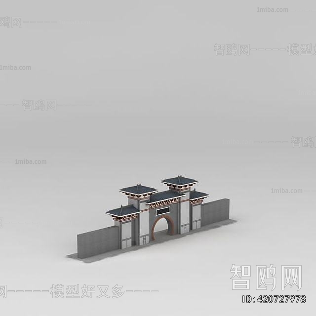 Chinese Style Facade Element