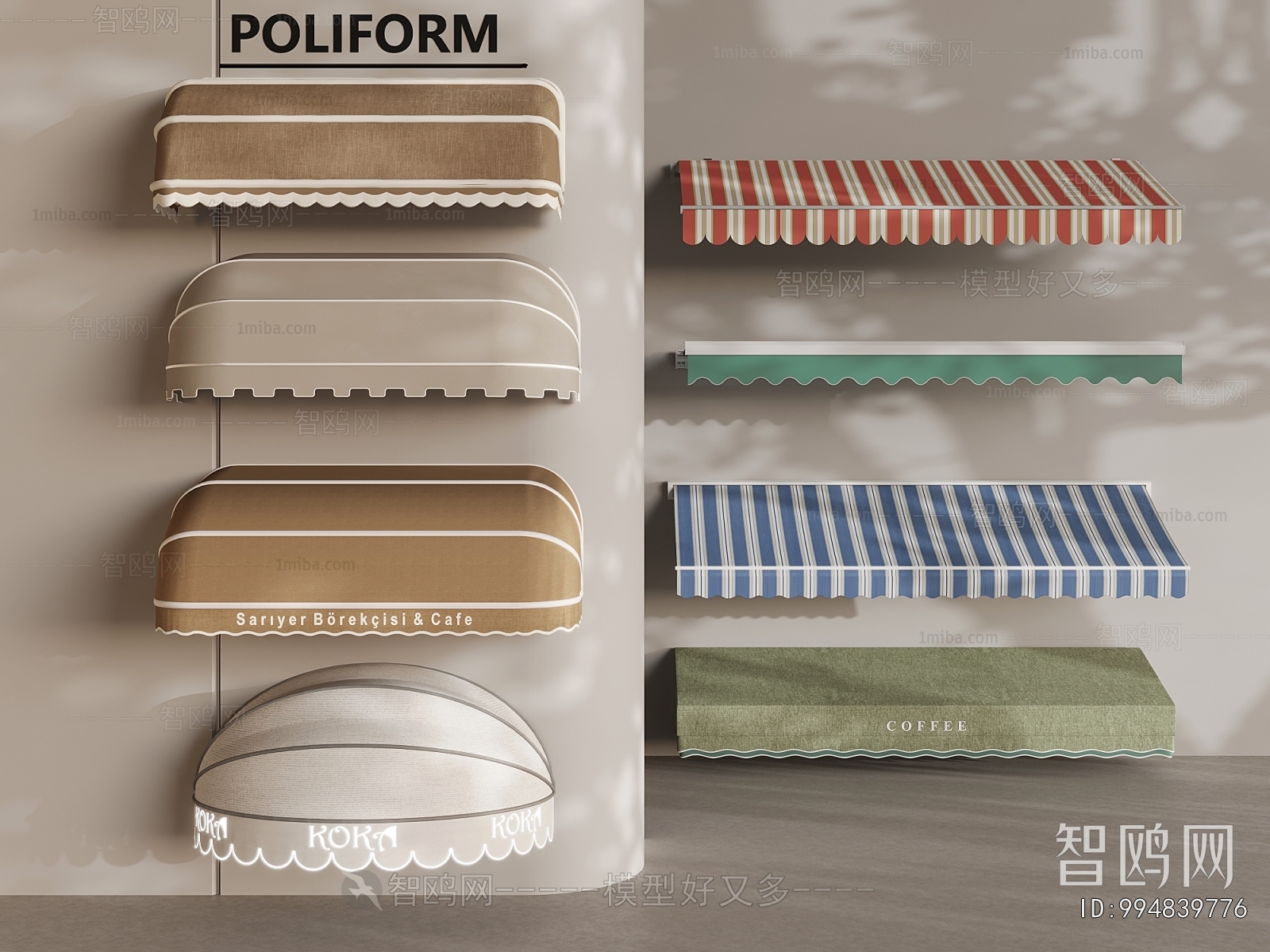 Modern Sunshade/Canopy/Tensioning Film