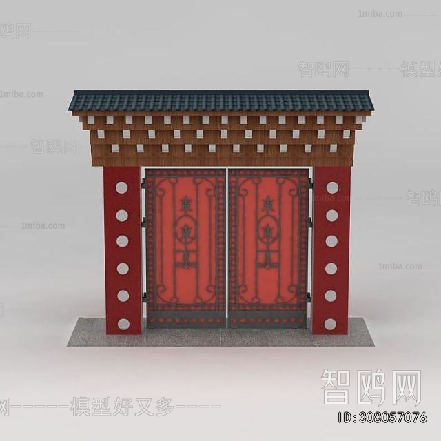 New Chinese Style Gate