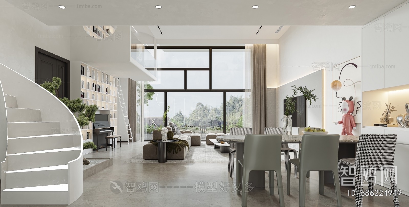 Modern A Living Room