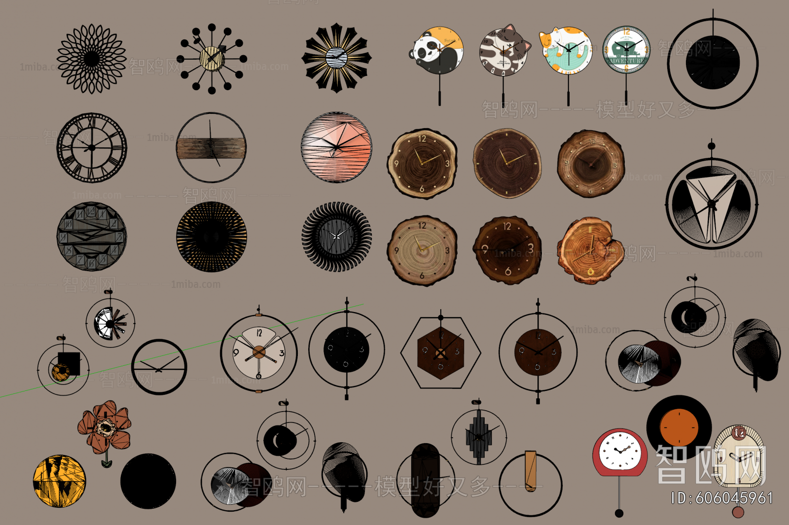 Nordic Style Wall Clock