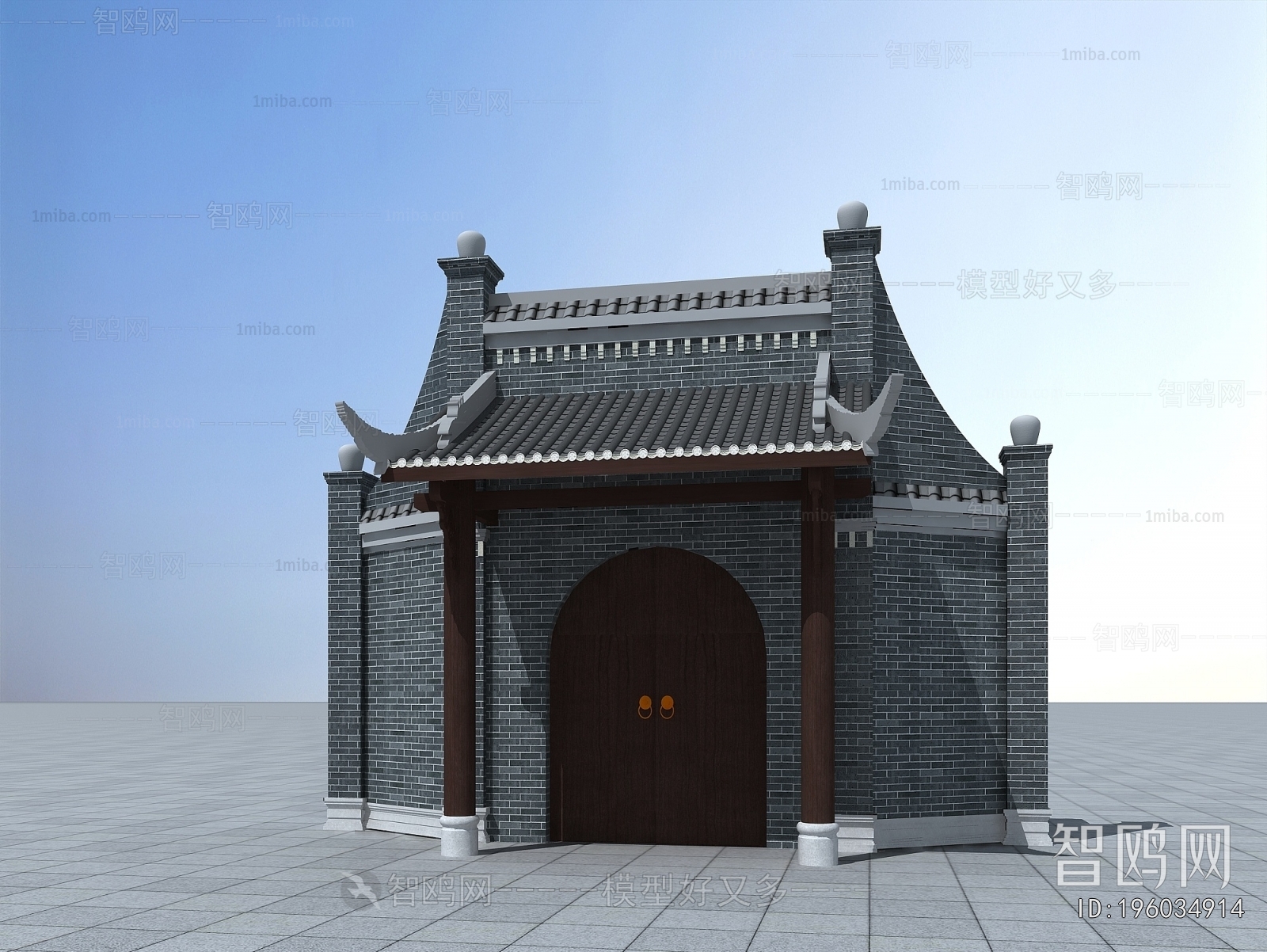 Chinese Style Facade Element