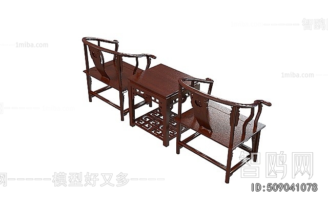 New Chinese Style Lounge Chair