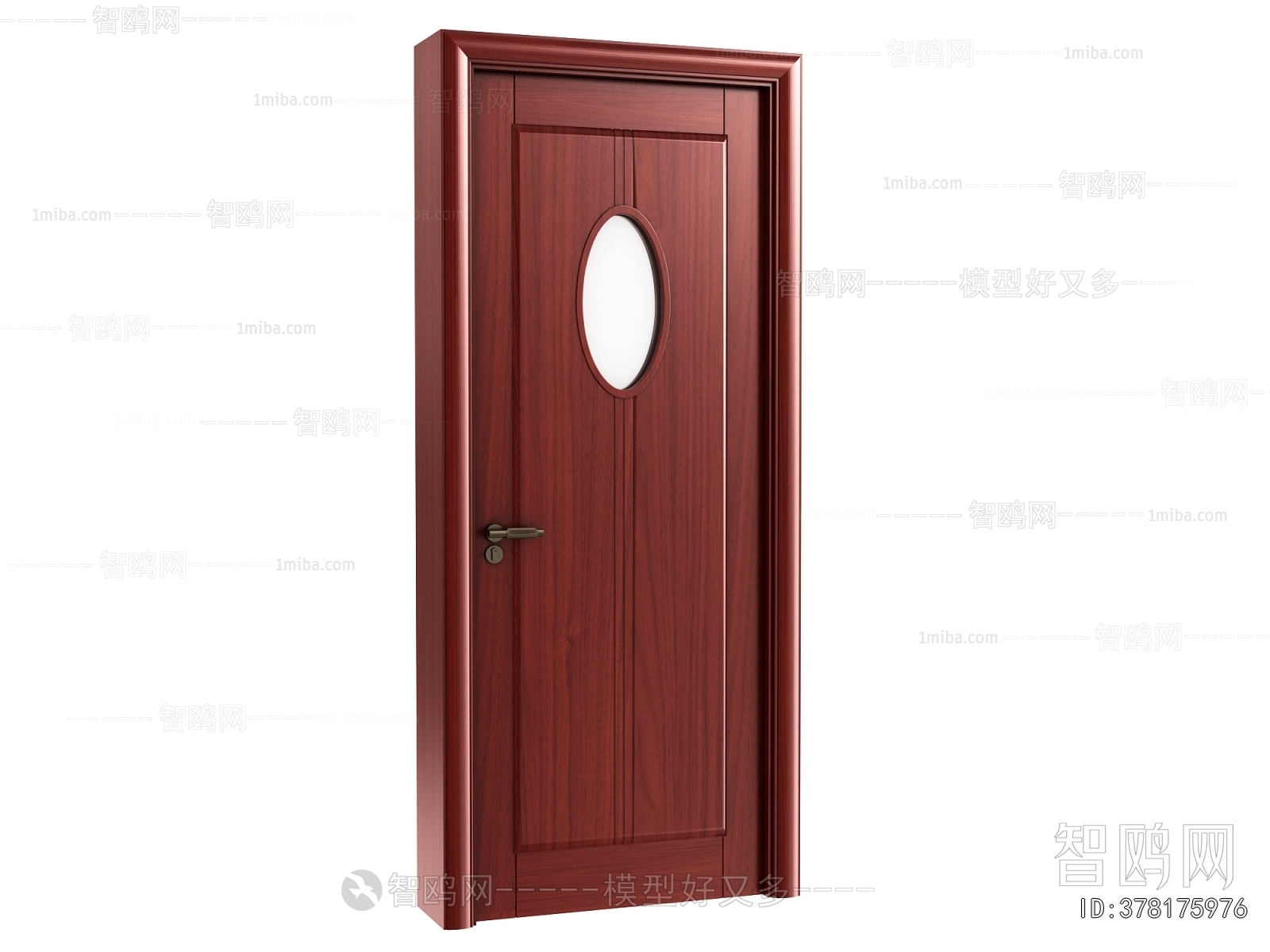 Simple European Style Single Door