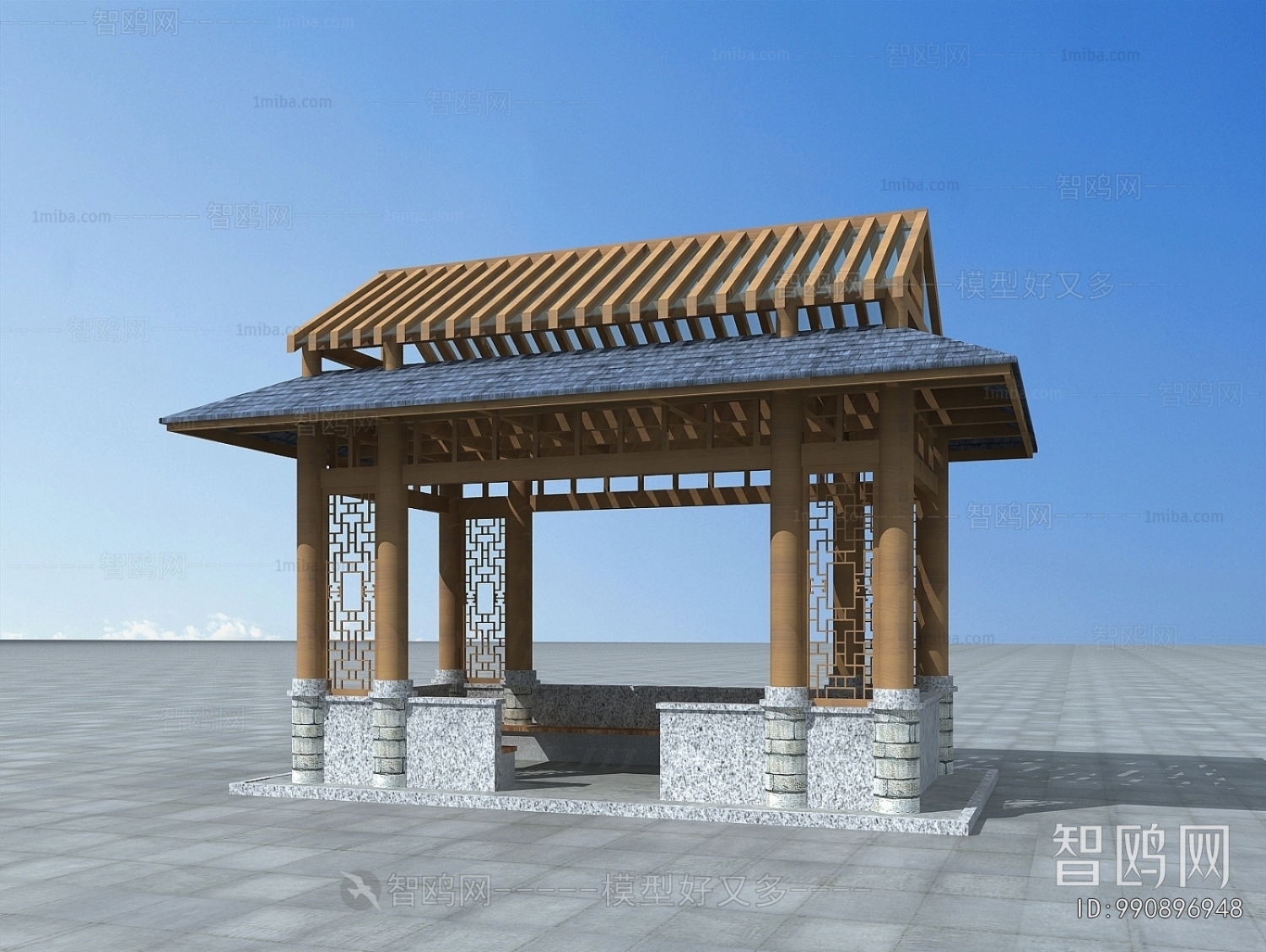 New Chinese Style Pavilion
