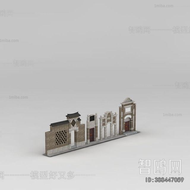 Chinese Style Facade Element