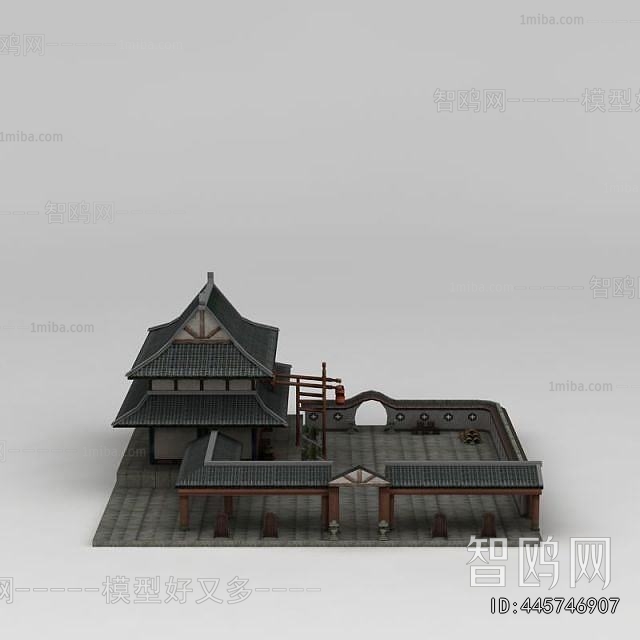Chinese Style Ancient Architectural Buildings
