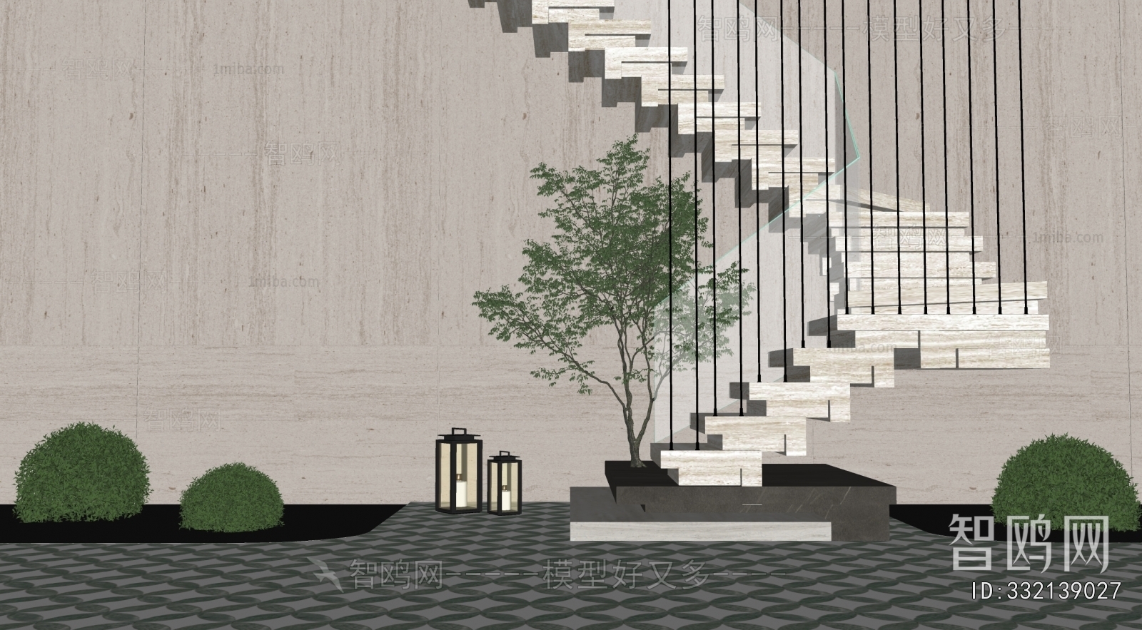 Modern Rotating Staircase