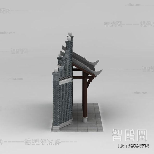 Chinese Style Facade Element