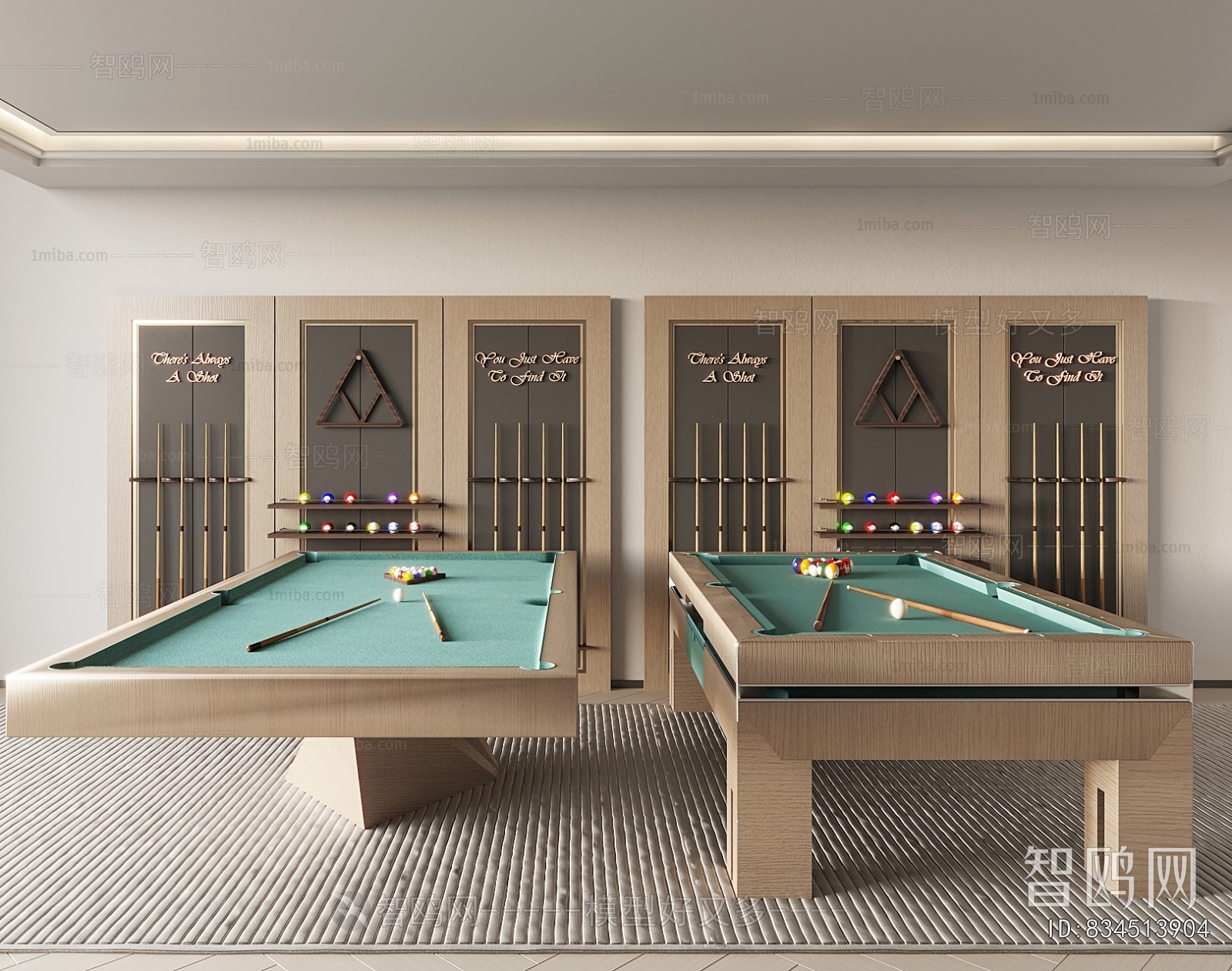 Modern Pool Table