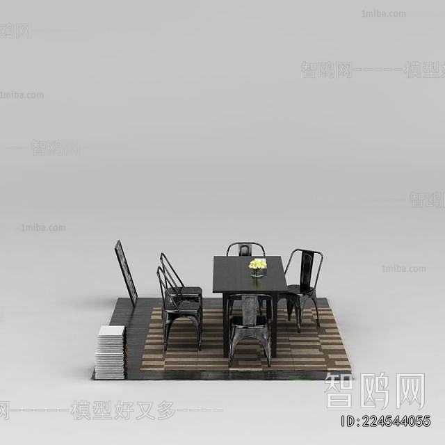 American Style Dining Table And Chairs
