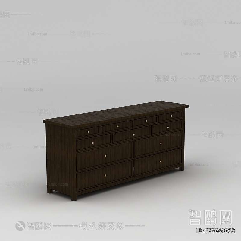 New Chinese Style Side Cabinet