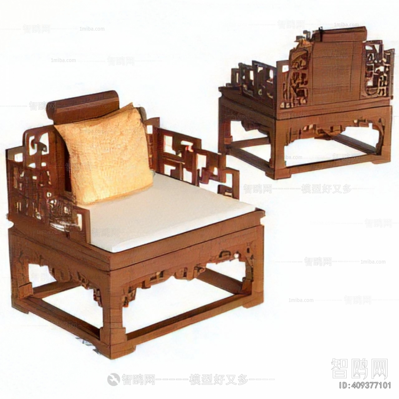 Chinese Style Lounge Chair