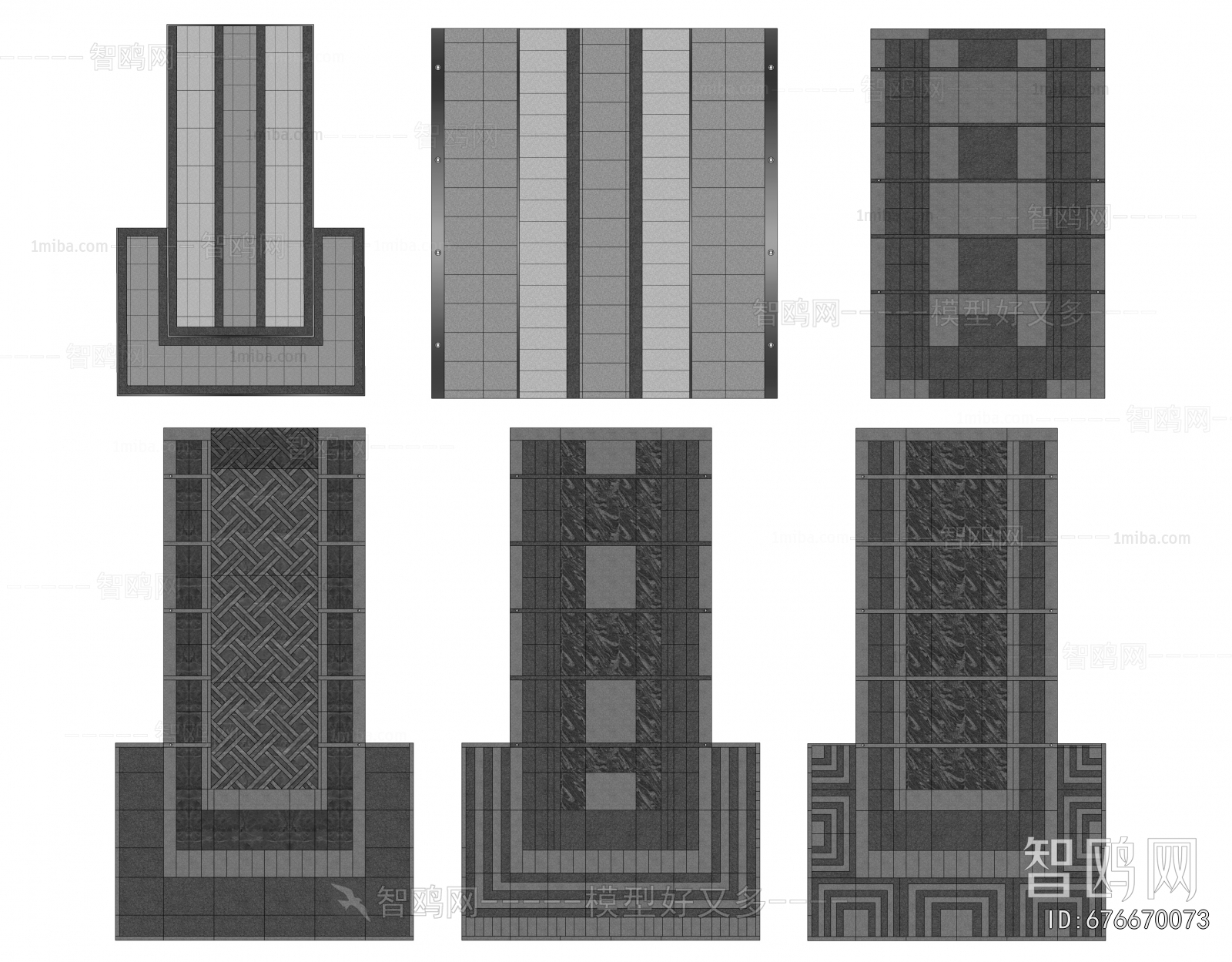 New Chinese Style Building Component