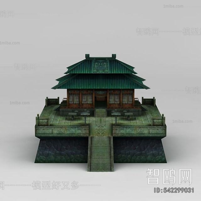 Chinese Style Ancient Architectural Buildings