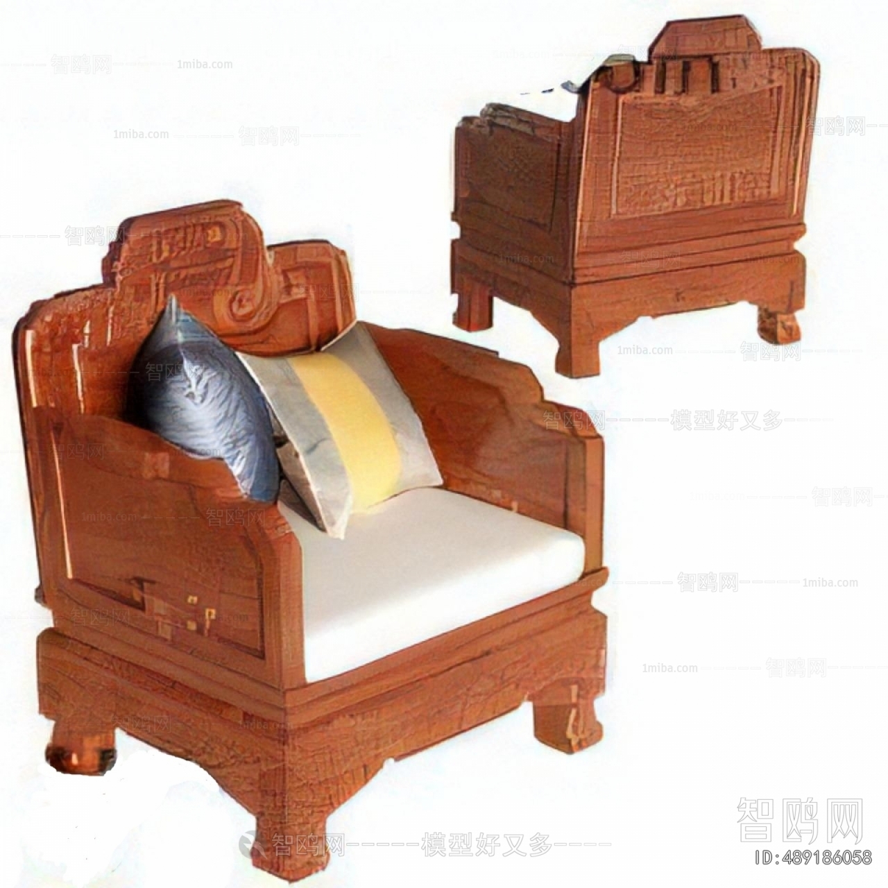 Chinese Style Lounge Chair