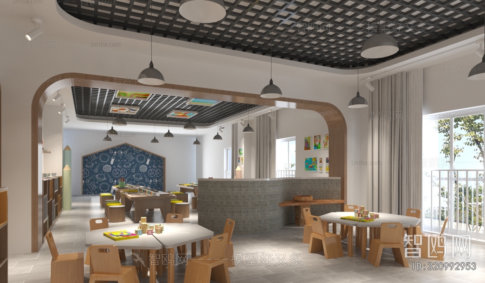 Modern Children's Playroom