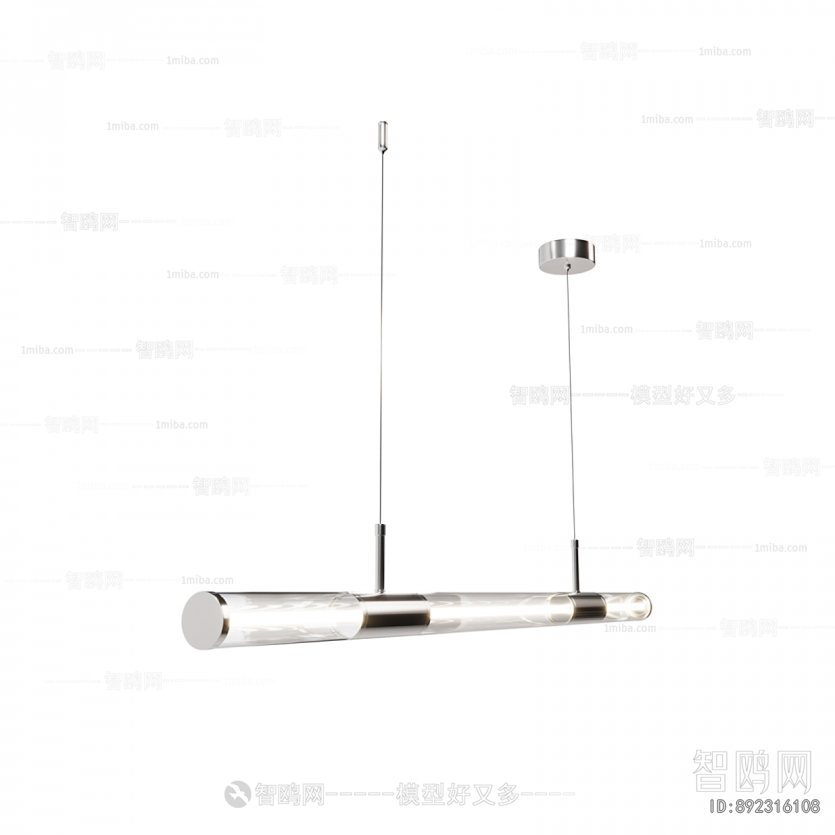 Modern Long Chandelier