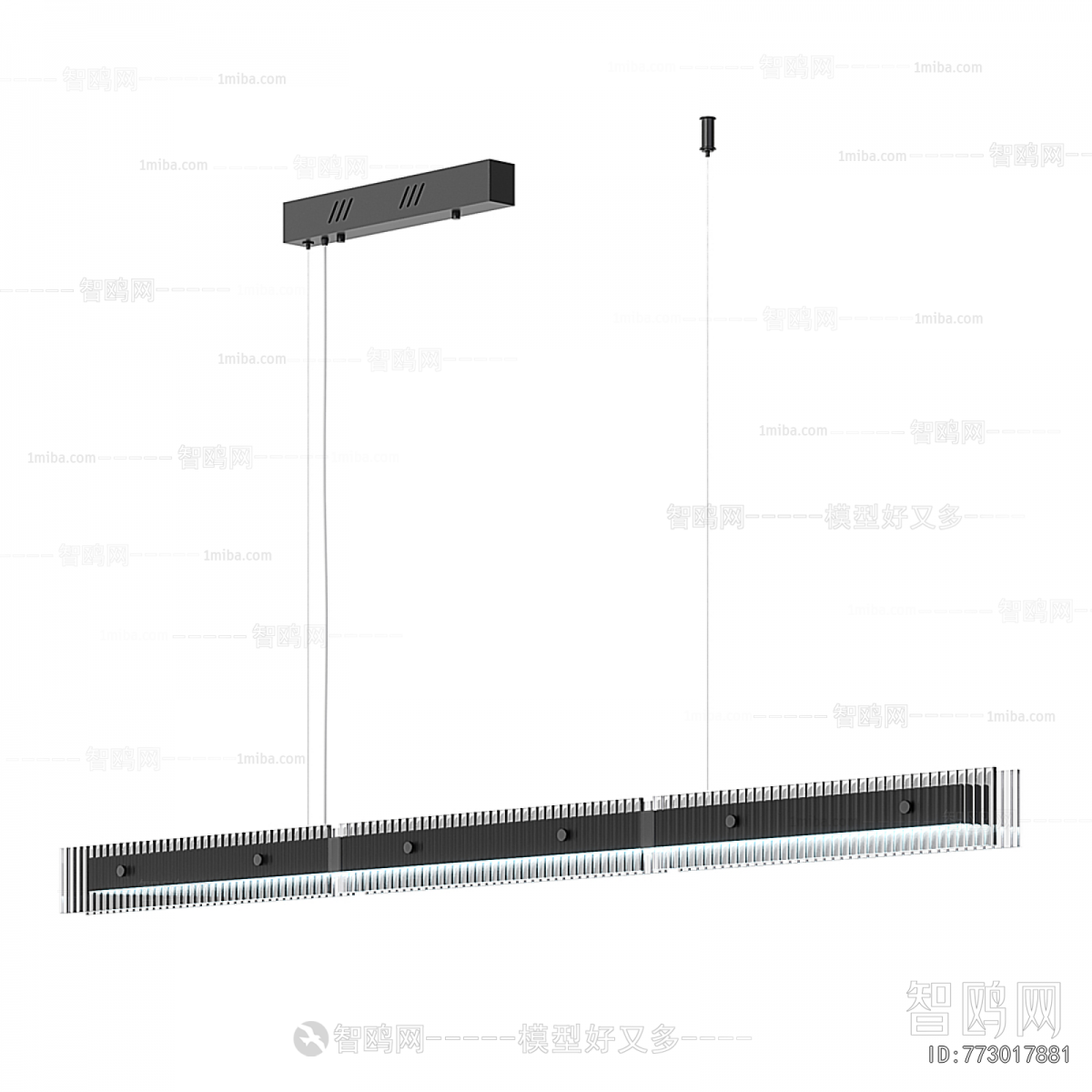 Modern Long Chandelier