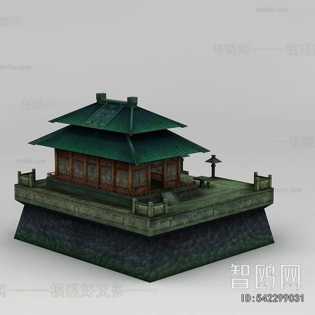 Chinese Style Ancient Architectural Buildings