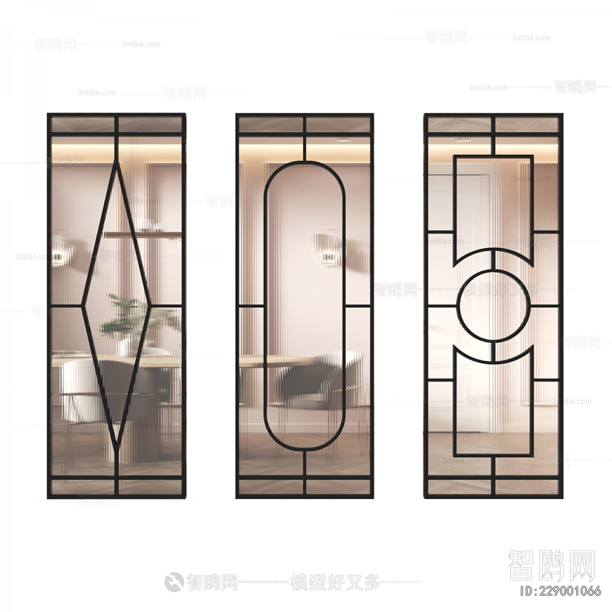 Modern Glass Screen Partition