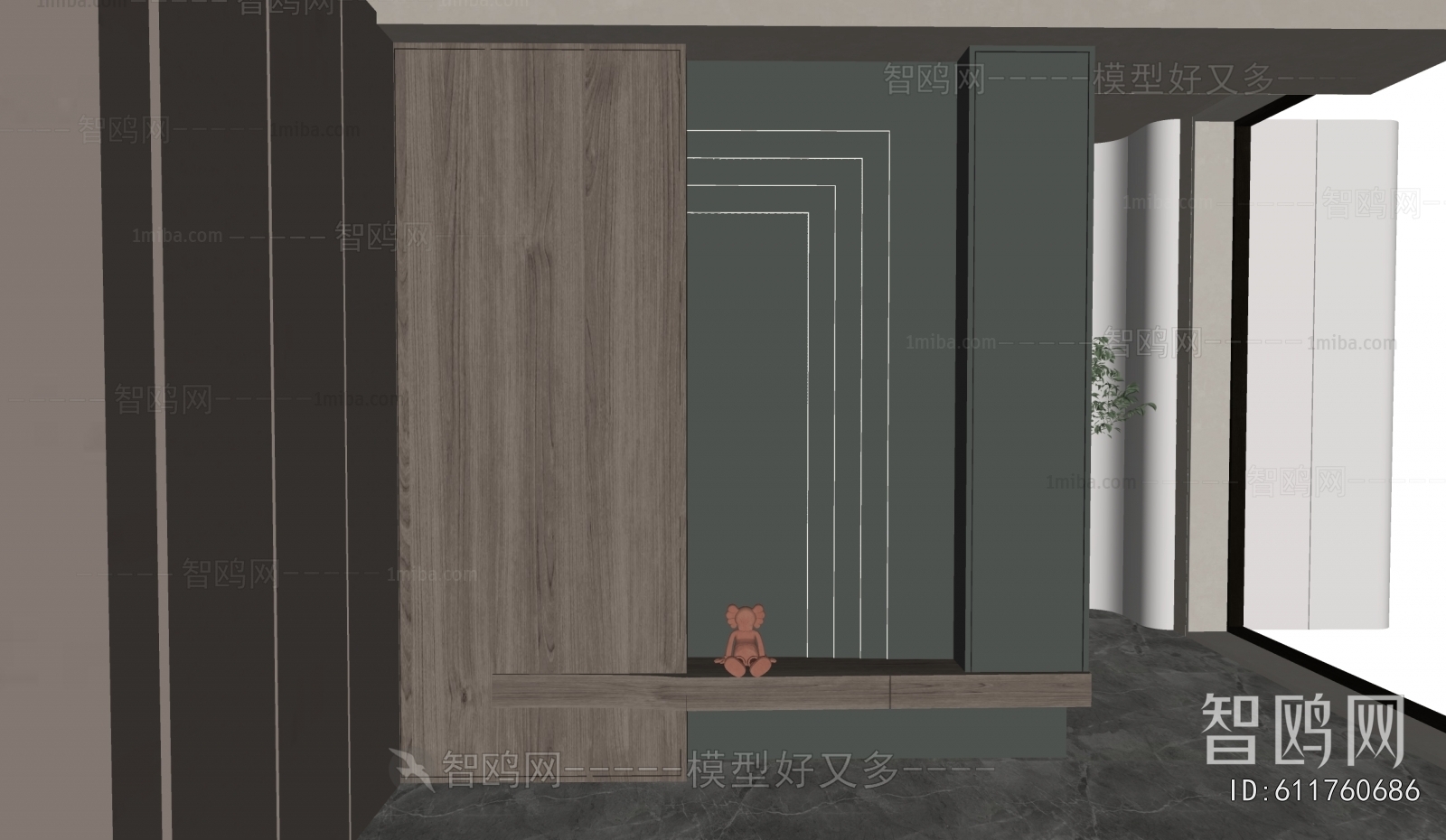 现代入户玄关