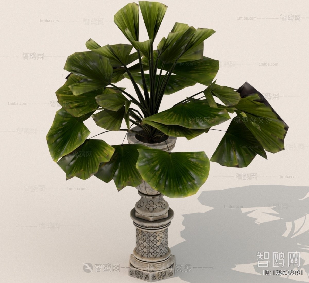 European Style Ground Green Plant Potted Plants