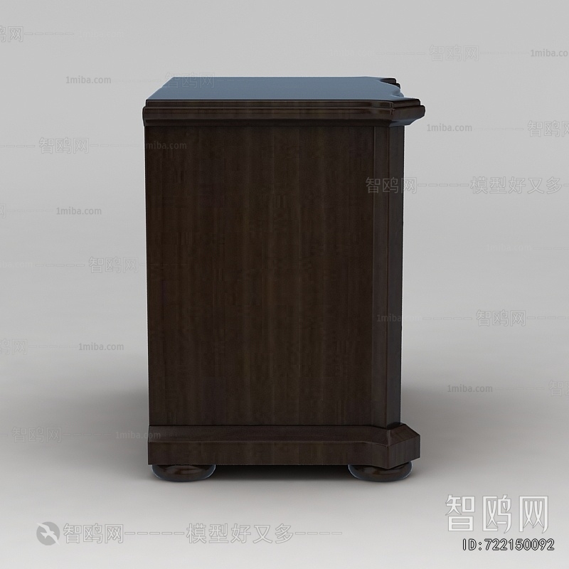 Chinese Style Bedside Cupboard