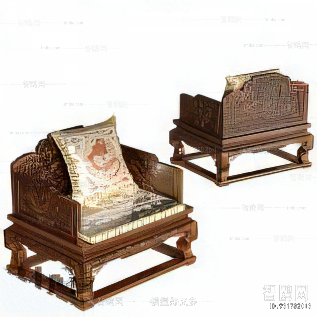 Chinese Style Lounge Chair