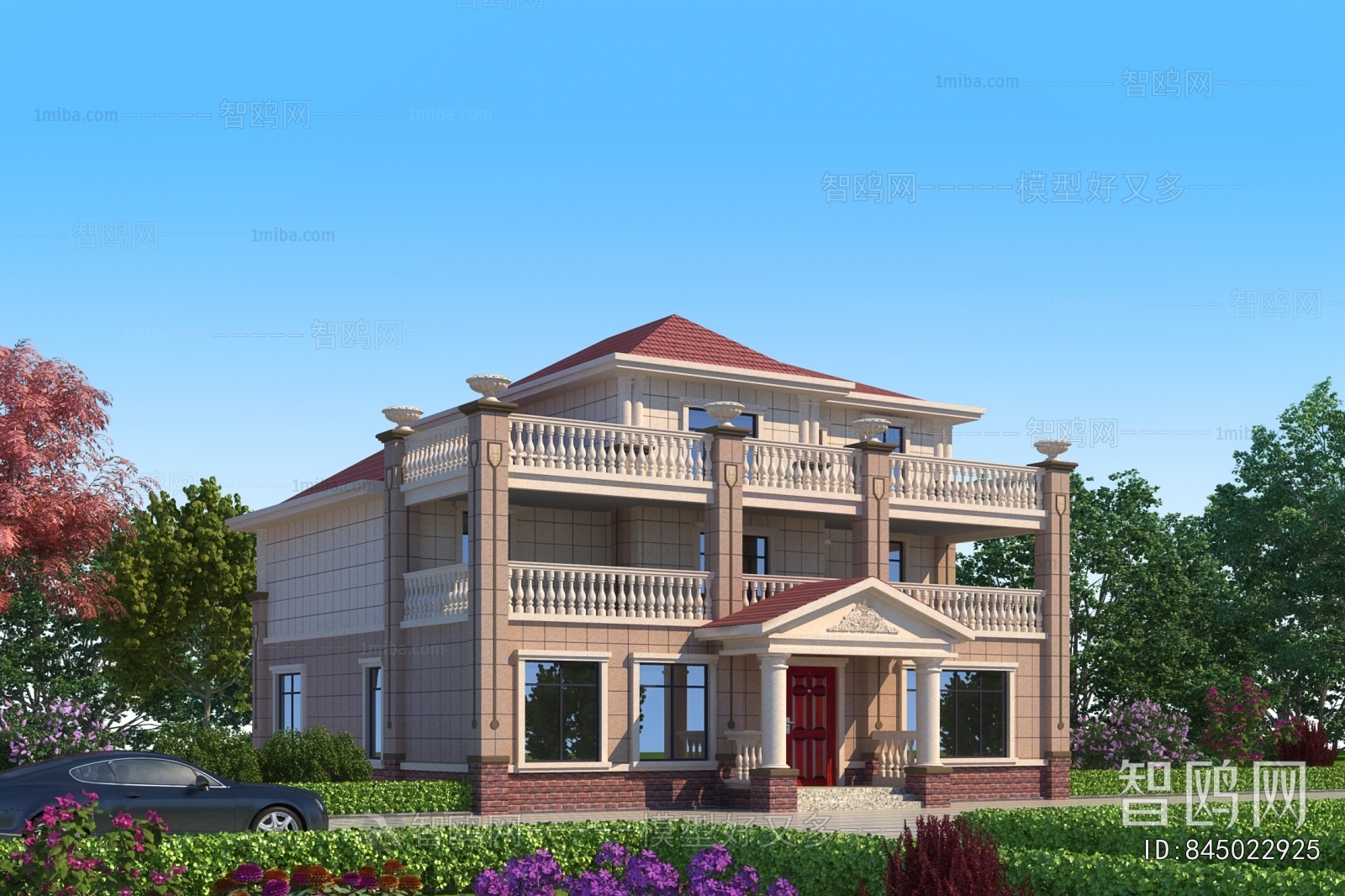 Simple European Style Detached Villa