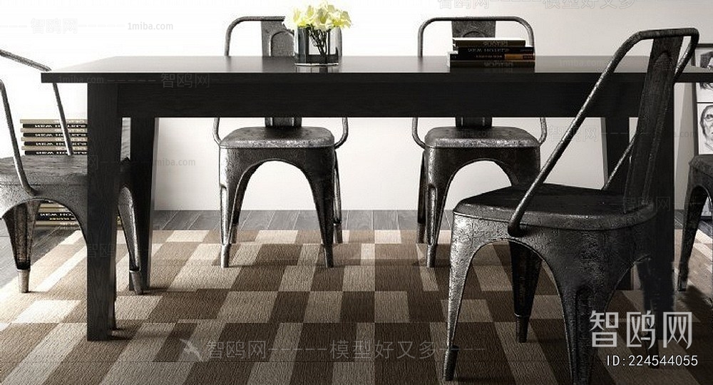 American Style Dining Table And Chairs