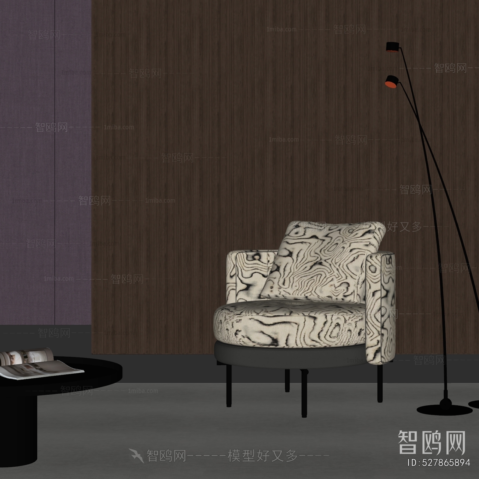 现代单人沙发
