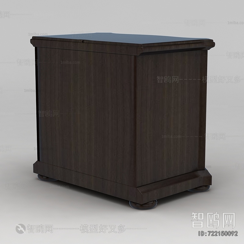 Chinese Style Bedside Cupboard
