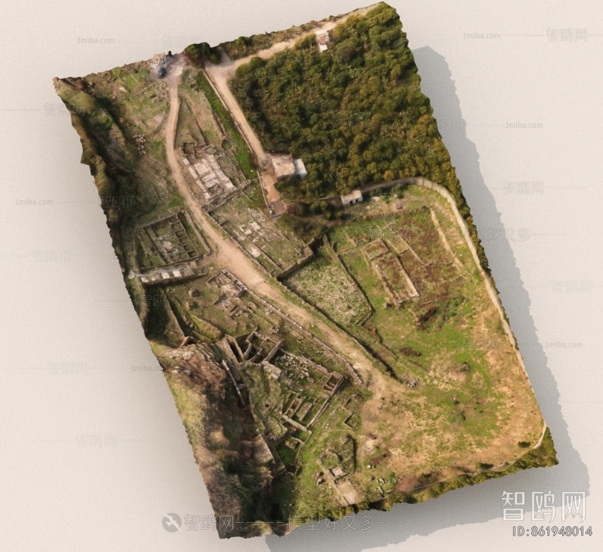 Modern Architectural Bird's-eye View Planning