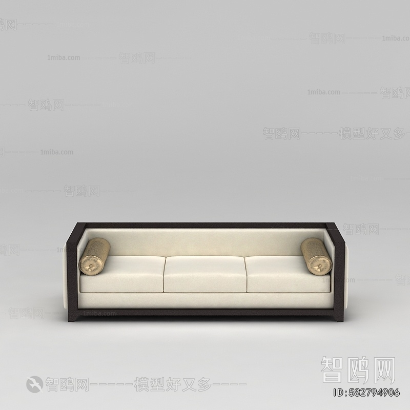 New Chinese Style Multi Person Sofa