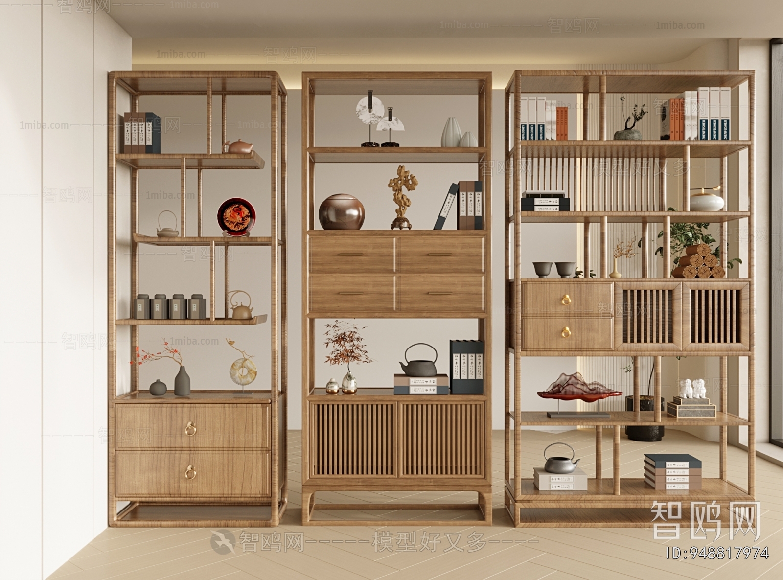 New Chinese Style Antique Rack