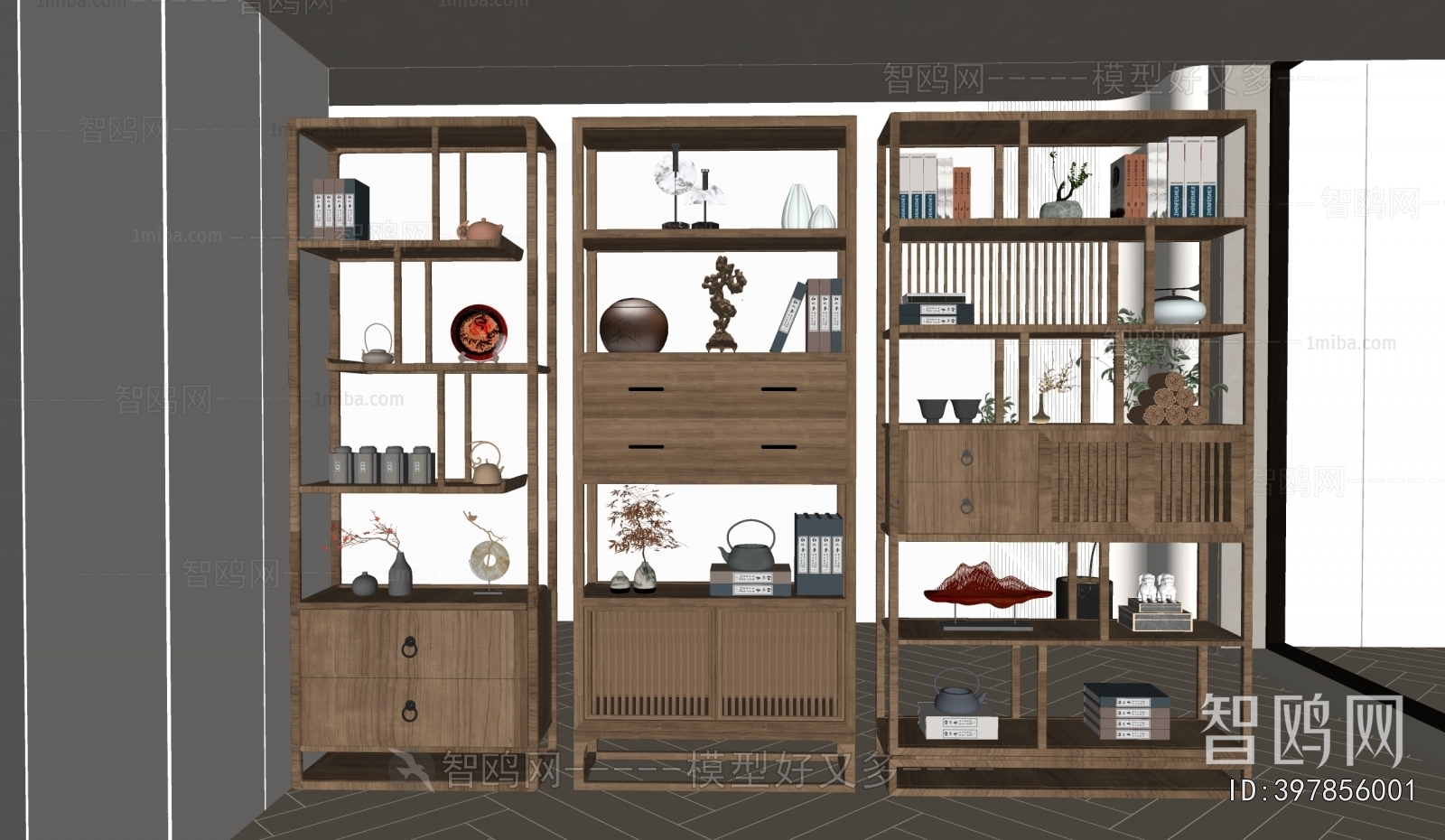 New Chinese Style Antique Rack